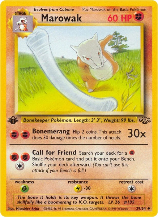 Marowak (39/64) (JU)