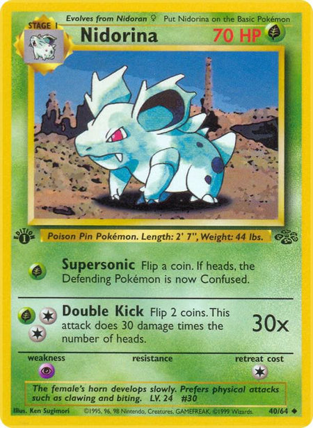 Nidorina (40/64) (JU) (Unlimited)