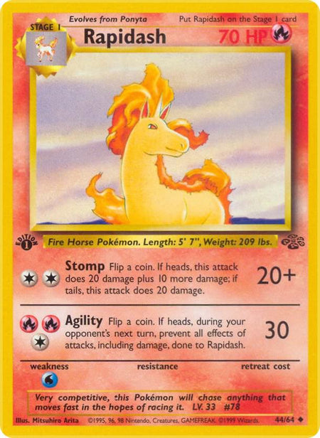 Rapidash (44/64) (JU) (Unlimited)