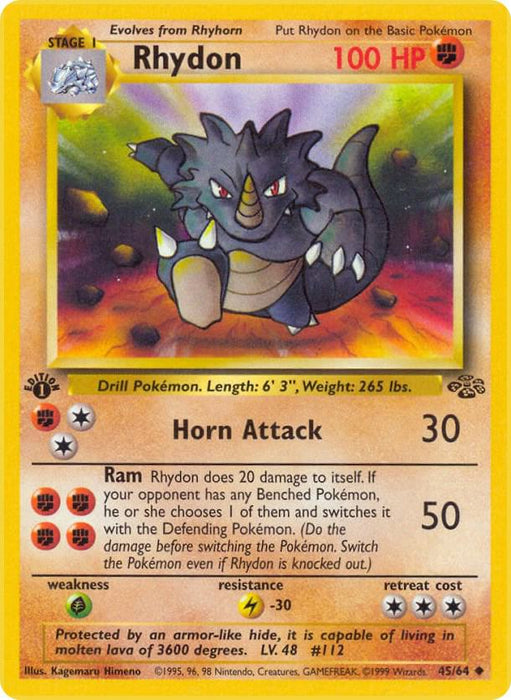 Rhydon (45/64) (JU) (Unlimited)
