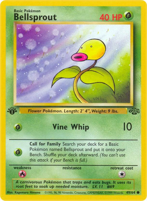 Bellsprout (49/64) (JU) (1st Edition)