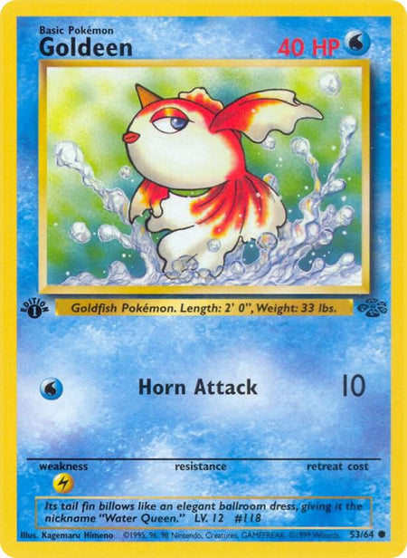 Goldeen (53/64) (JU) (Unlimited)