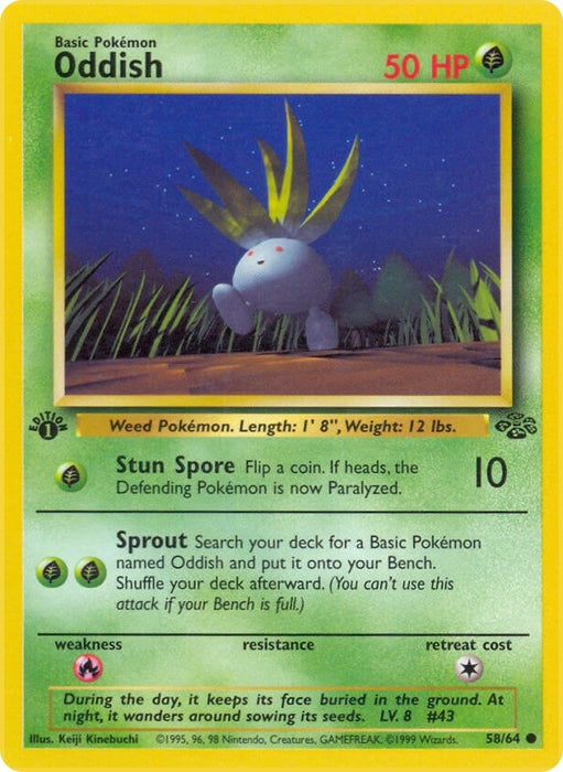Oddish (58/64) (JU)