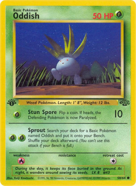 Oddish (58/64) (JU) (Unlimited)