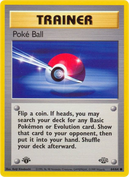 Poke Ball (64/64) (JU) (1st Edition)