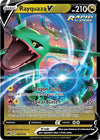 Image for Rayquaza V (100/159) (CRZ) - Pokemon