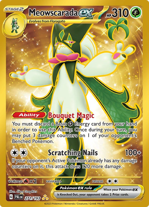 Meowscarada ex (271/193) (PAL)