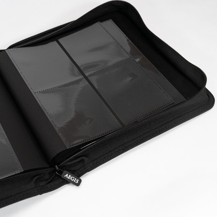 Aegis: 4-Pocket Diamond-Zip Toploader Binder