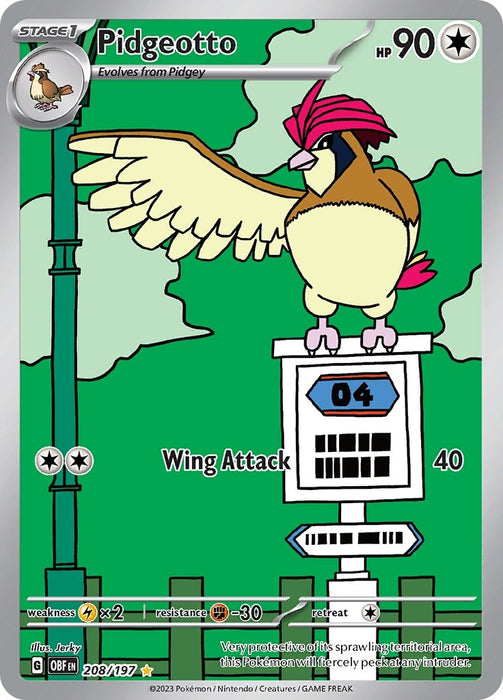 Pidgeotto (208/197) (OBF)