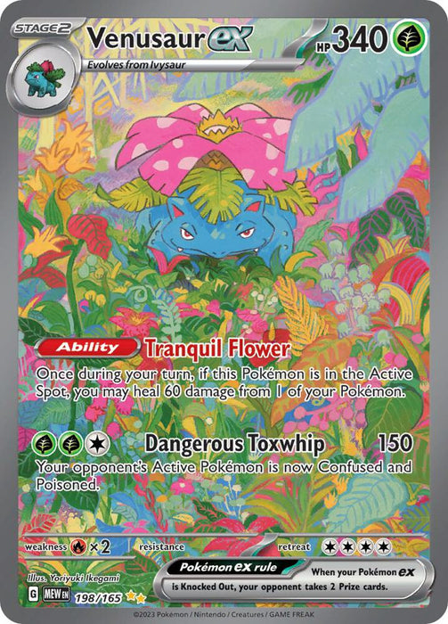 Venusaur ex (198/165) (MEW)