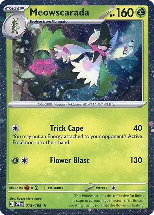 Meowscarada (Cosmos Holo) (015/198) (MCAP) (Cosmos Holo)