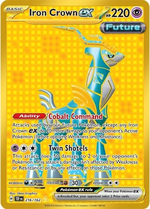 Iron Crown ex (216/162) (TEF)