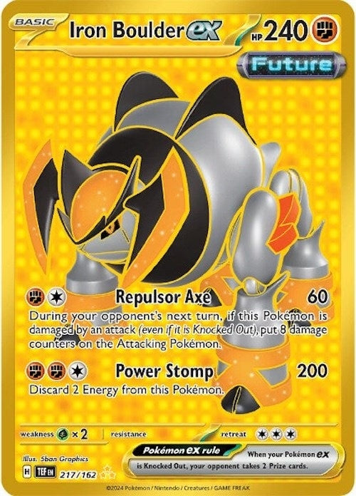 Iron Boulder ex (217/162) (TEF)