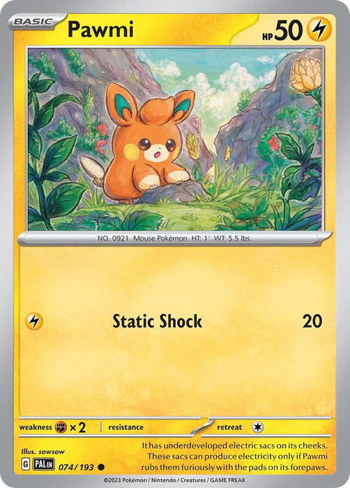Pawmi (Cosmos Foil) (074/193) (MCAP)