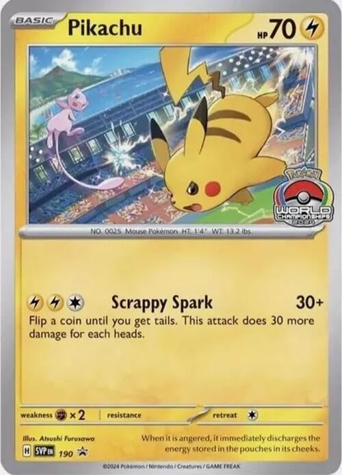 Pikachu - 190 (190) (SVP)