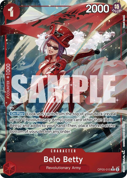 Belo Betty (Full Art) (OP05-015) (PRB-01)