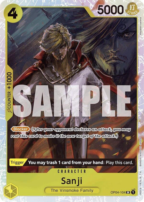 Sanji (Reprint) (OP04-104) (PRB-01)