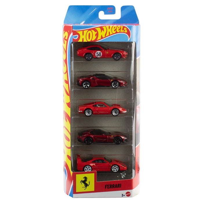 Hot Wheels: 5-pack Ferrari