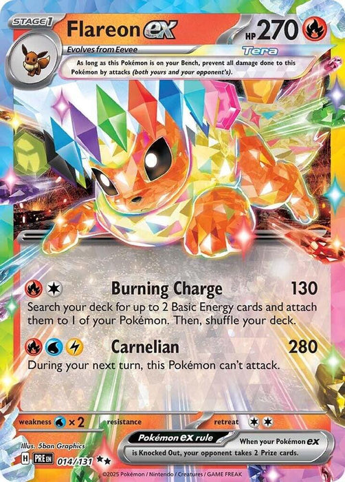 Flareon ex (014/131) (PRE)