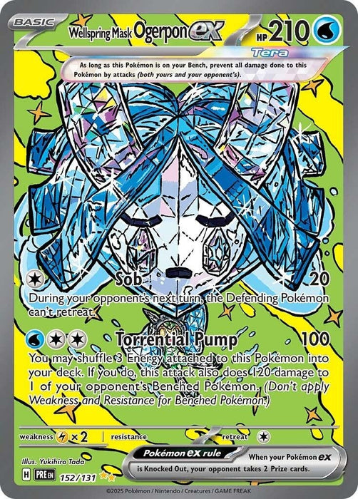 Wellspring Mask Ogerpon ex (152/131) (PRE)