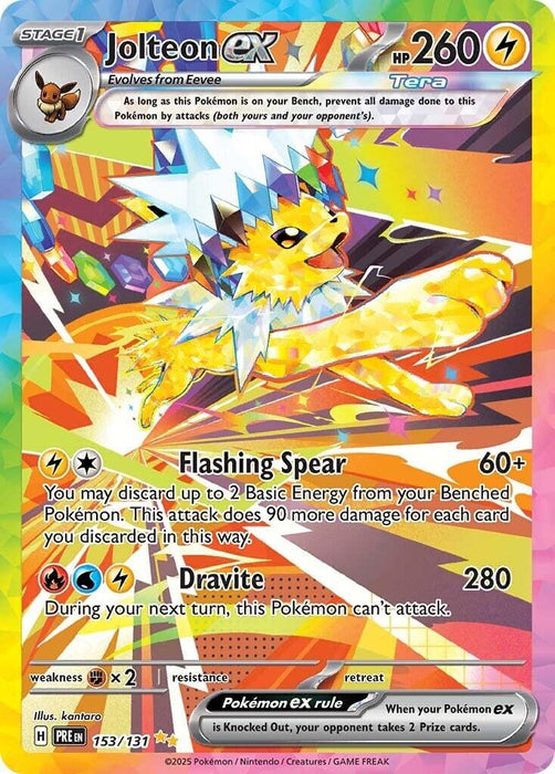 Jolteon ex (153/131) (PRE)