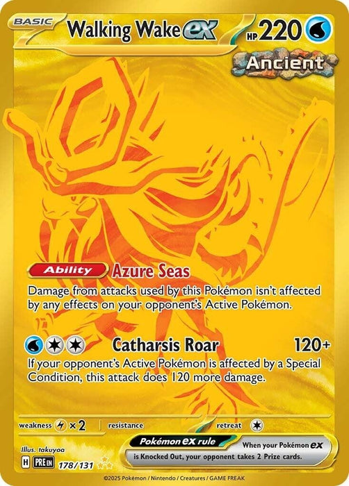 Walking Wake ex (178/131) (PRE)