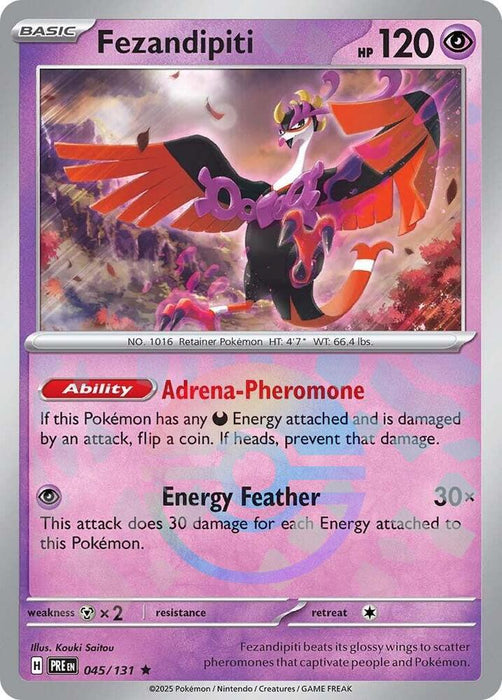 Fezandipiti (Poke Ball Pattern) (045/131) (PRE)