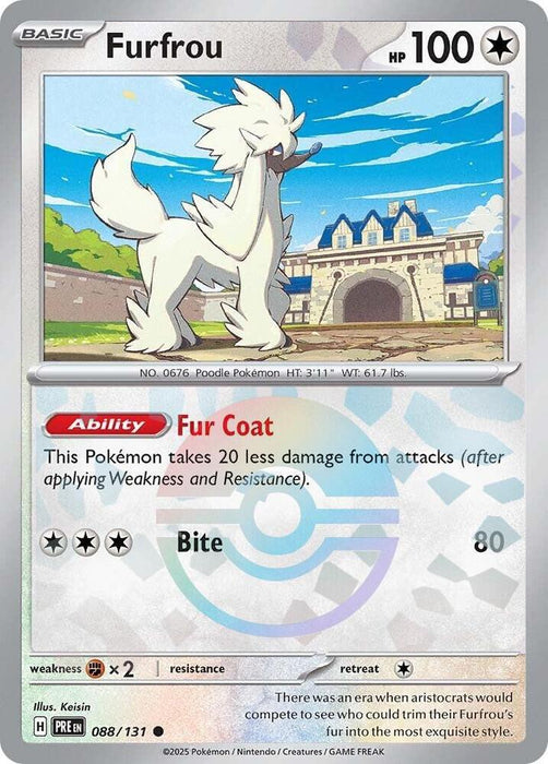 Furfrou (Poke Ball Pattern) (088/131) (PRE)