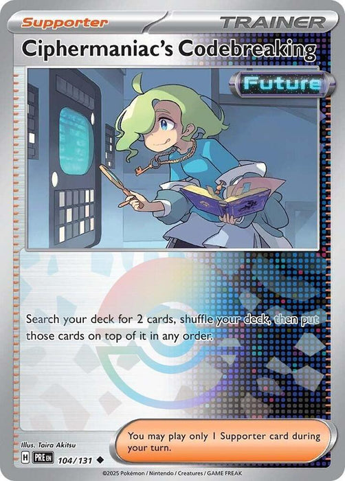 Ciphermaniac's Codebreaking (Poke Ball Pattern) (104/131) (PRE)