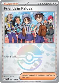 Friends in Paldea (Poke Ball Pattern) (109/131) (PRE)