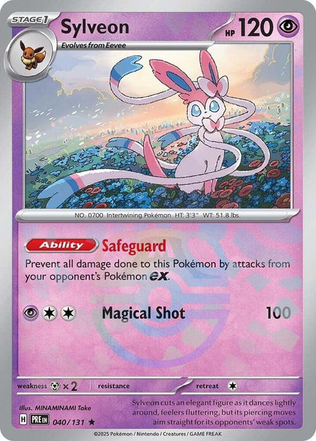 Sylveon (Master Ball Pattern) (040/131) (PRE)