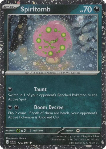 Spiritomb (Cosmos Holo) (129/198) (MCAP) (Cosmos Holo)