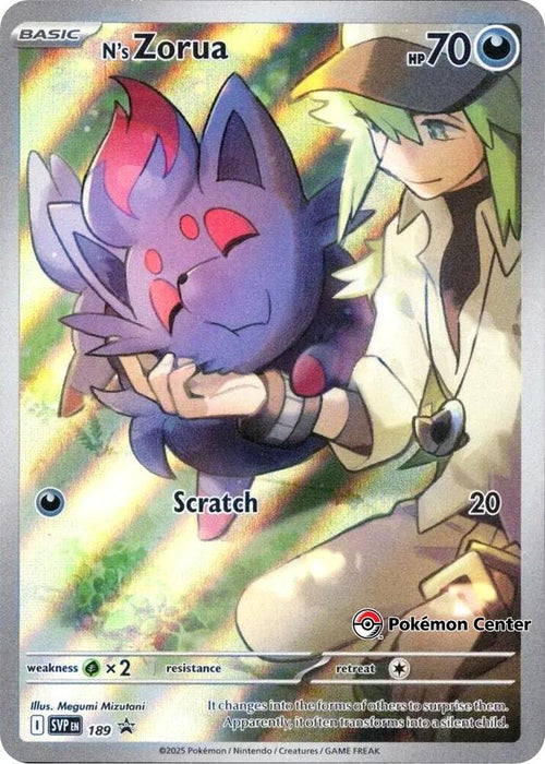 N's Zorua (Pokemon Center Exclusive) (189) (SVP)