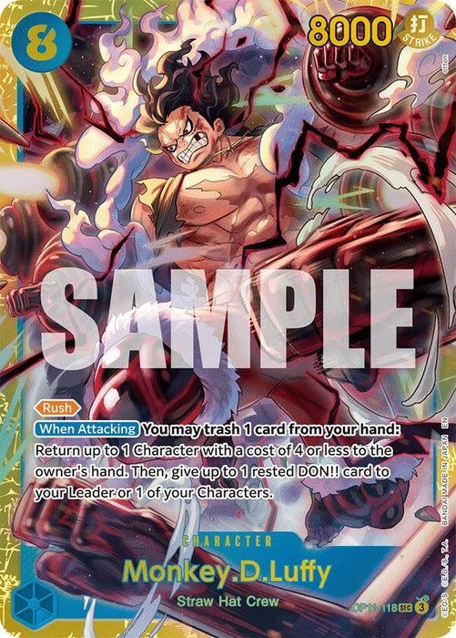 Monkey.D.Luffy (118) (OP11-118) (OP11)