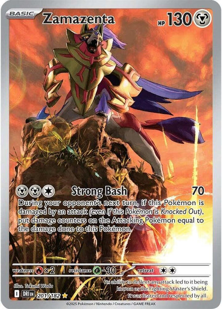 Image for Zamazenta (201/182) (DRI) - Pokemon