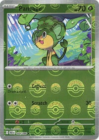 Pansage (Poke Ball Pattern) (004/086) (BLK)