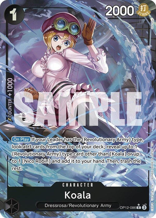 Koala (086) (Alternate Art) (OP12-086) (OP12)