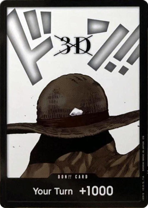 DON!! Card (3D) (Double Pack Set Vol. 8) (OP12)