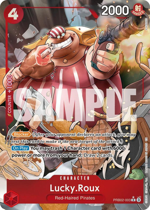 Lucky.Roux (Alternate Art) (PRB02-003) (PRB-02)