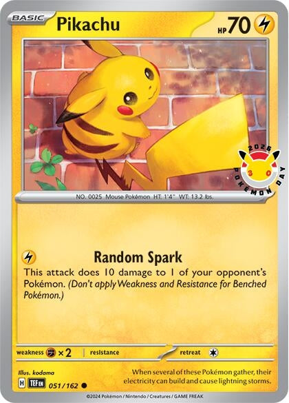 Pikachu (Pokemon Day 2026) (051/162) (MCAP)