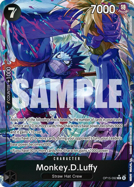 Monkey.D.Luffy (Alternate Art) (OP15-092) (OP15-EB04)