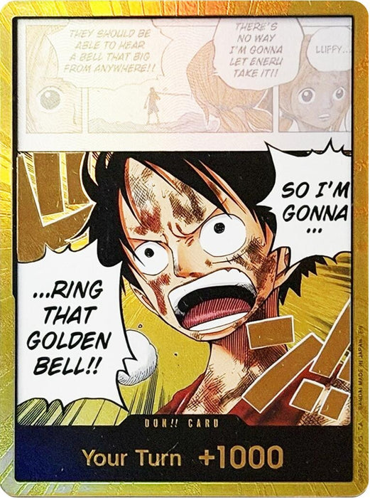 DON!! Card (Luffy) (Gold) (OP15-EB04)