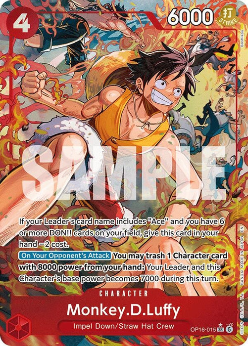 Monkey.D.Luffy (Alternate Art) (OP16-015) (OP16)