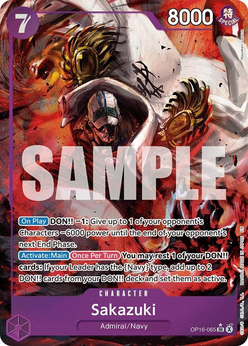 Sakazuki (Alternate Art) (OP16-065) (OP16)