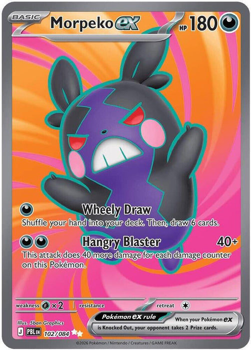 Morpeko ex (102/084) (PBL)
