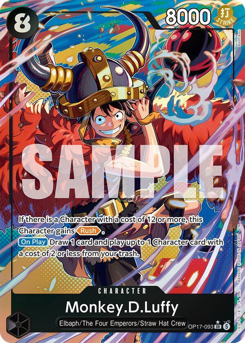 Monkey.D.Luffy (Alternate Art) (OP17-093) (OP17)