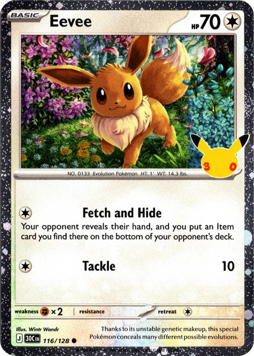 Eevee (30th Celebration) (116/128) (BLE)