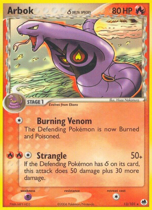 Arbok (Delta Species) (13/101) (DF)