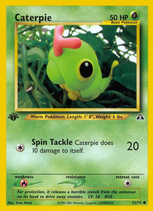 Caterpie (53/75) (N2) (1st Edition)