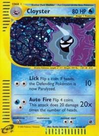 Cloyster (008/165) (EX) (Reverse Holofoil)